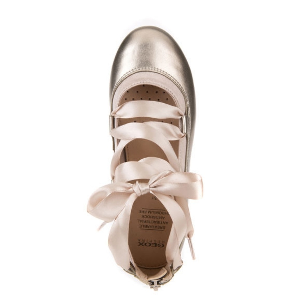 Geox Piuma Rose Gold Girls Shoes